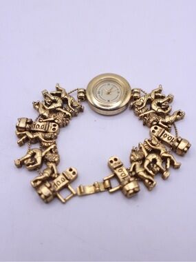 Vintage TOFA Gymnastics Charm Watch 6.5”